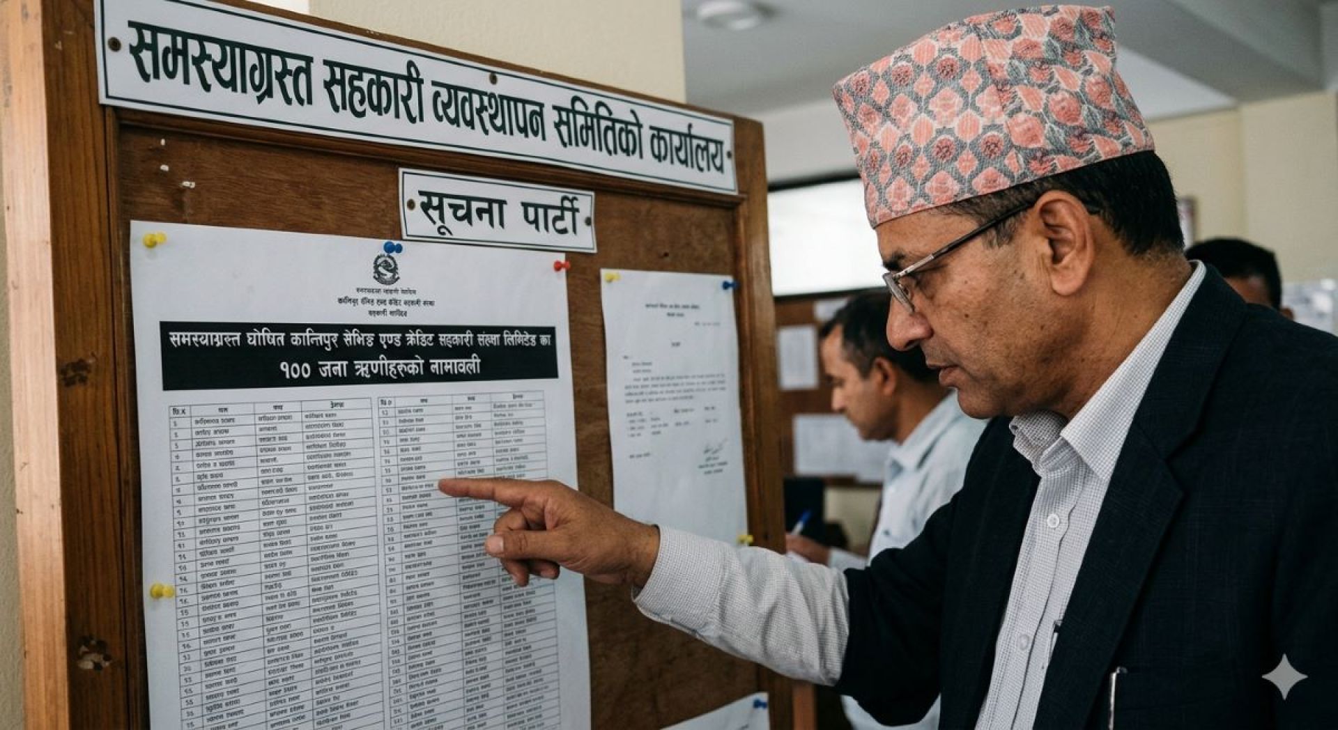 कान्तिपुर सहकारीका १०० ऋणीको नाम सार्वजनिक  (सूचीसहित)
